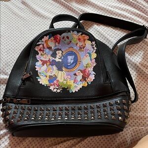 snow white custom backpack
